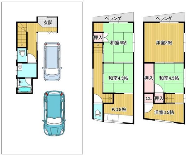 堺市堺区西湊町６丁の中古一戸建て