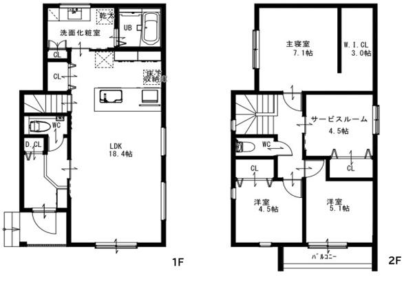 堺市東区日置荘西町5丁2期 新築戸建