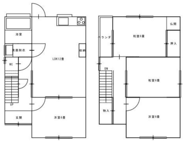 堺市中区上之の中古一戸建て