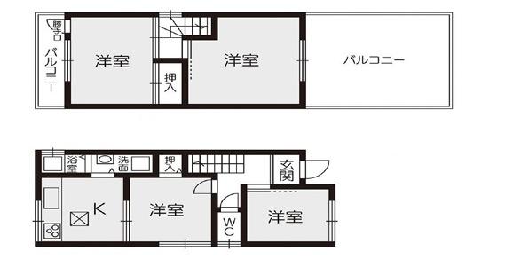 泉大津市末広町1丁目　中古戸建