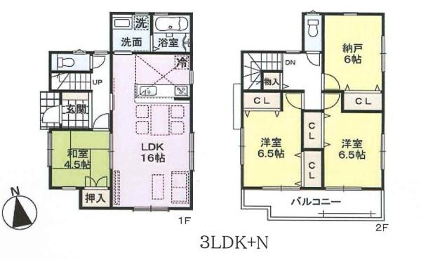 羽曳野市誉田7丁目5号地　新築戸建