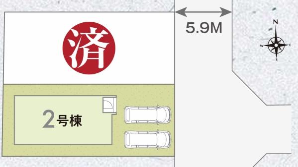 藤井寺市梅が園町2号棟　新築戸建