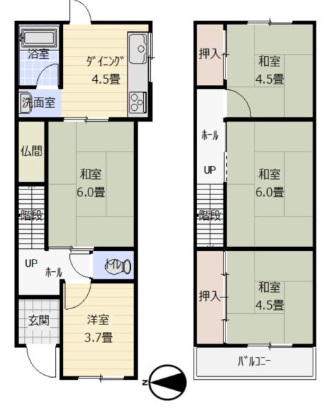 松原市北新町4丁目 中古戸建