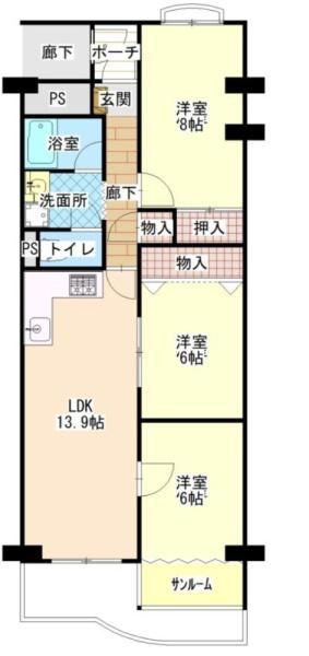 エバーグリーン金岡2号棟