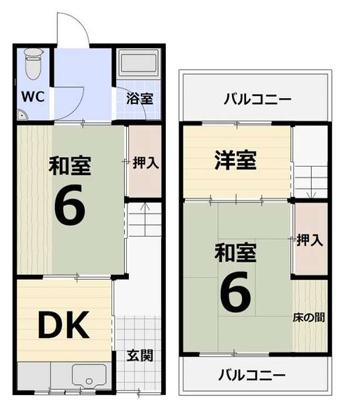 松原市天美南2丁目　中古テラスハウス