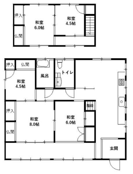 堺市南区晴美台1丁　中古戸建
