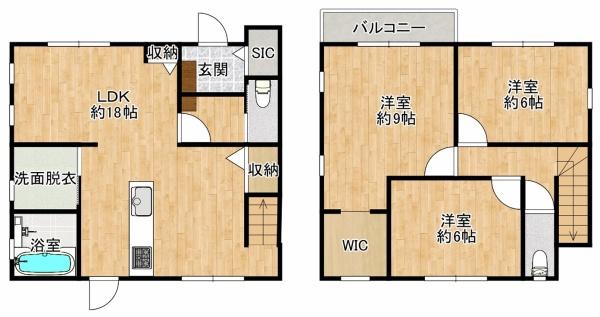 堺市南区逆瀬川 中古戸建
