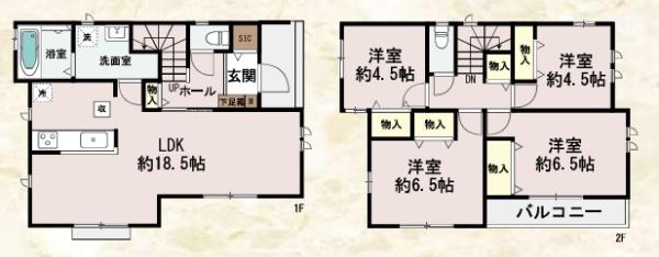 堺市美原区阿弥 C号棟 新築戸建