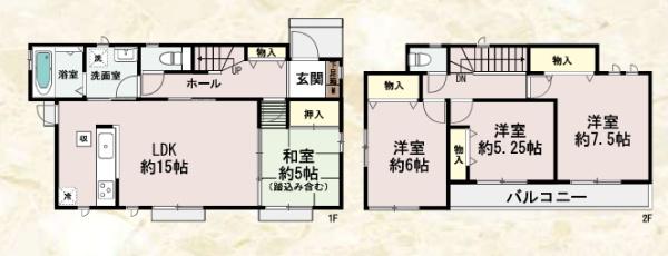 堺市美原区阿弥　E号棟　新築戸建