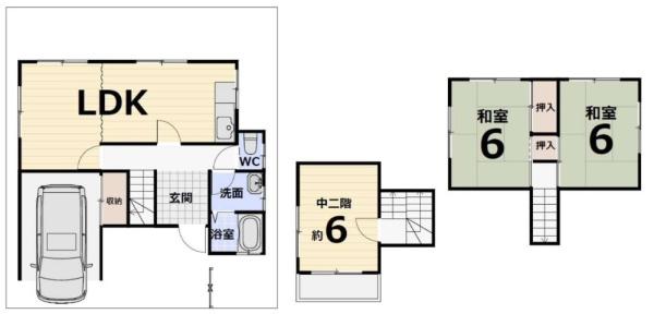 堺市美原区平尾　中古戸建