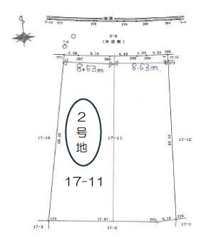 堺市南区竹城台2丁　2号地　売土地