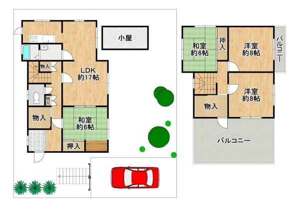 河内長野市南ケ丘 中古戸建