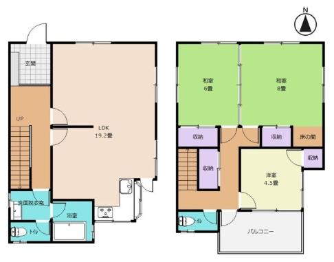 堺市西区上野芝向ヶ丘町６丁の中古一戸建て