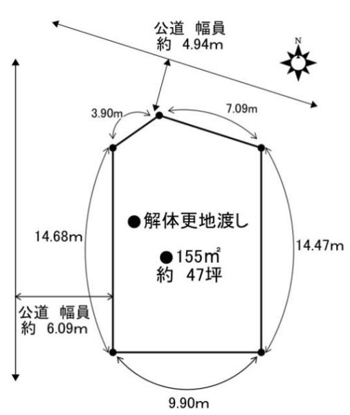 松原市天美我堂6丁目 売土地