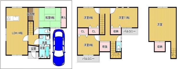 羽曳野市西浦1丁目 中古戸建