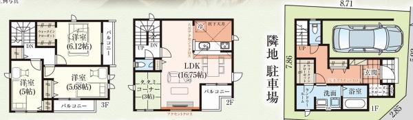 堺市美原区北余部 新築戸建