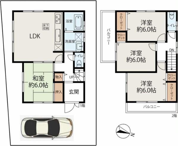 堺市北区金岡町　中古戸建