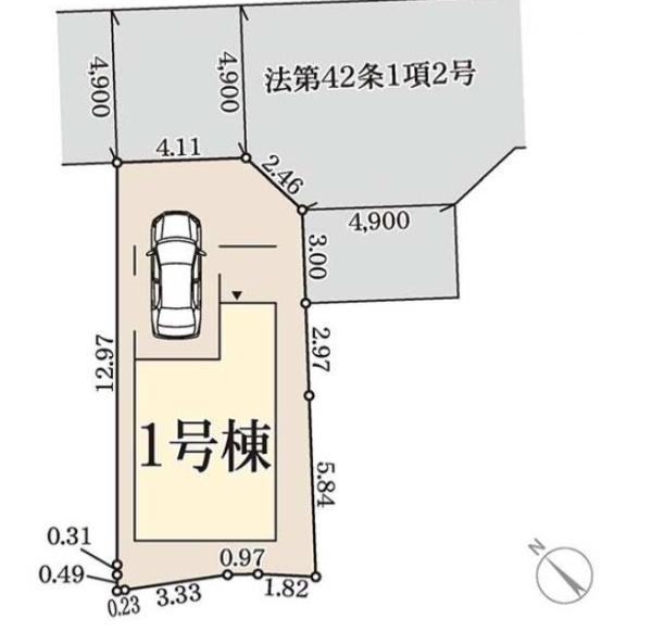 和泉市富秋町１丁目1号棟　新築戸建