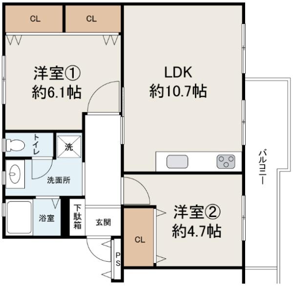 金剛第2団地住宅147号棟