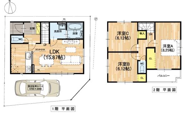 羽曳野市島泉9丁目2期1号地　新築戸建