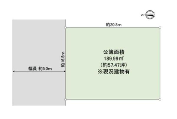 堺市西区浜寺石津町中4丁　売土地