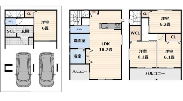 堺市西区上野芝向ヶ丘町1丁　売土地