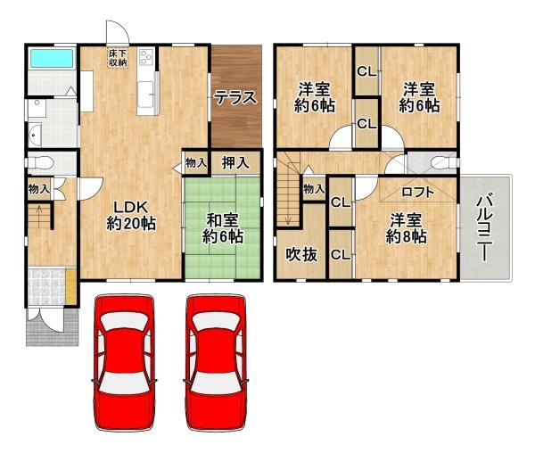 堺市南区小代　中古戸建