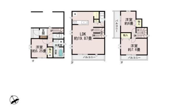 堺市堺区山本町5丁A号棟 新築戸建