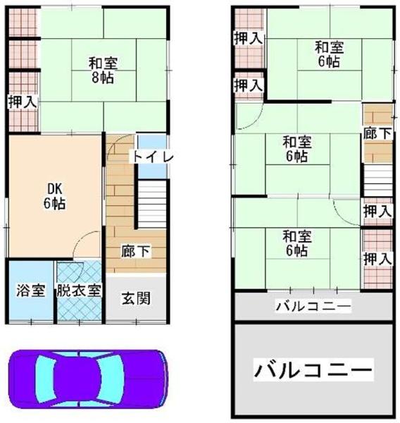 堺市西区山田1丁　中古戸建