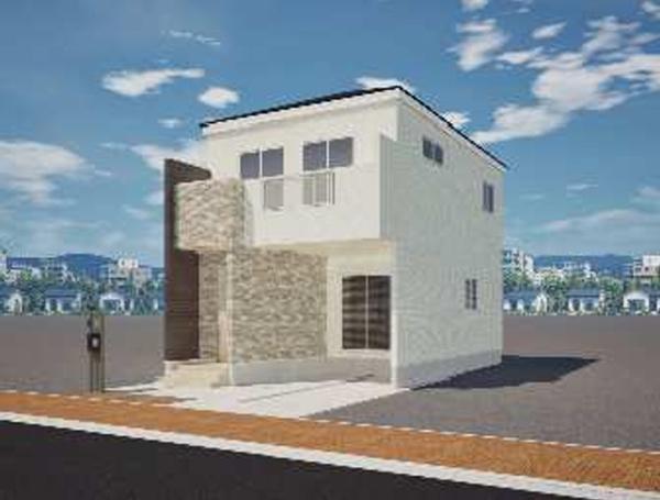 堺市堺区新在家町西3丁1期1号地　新築戸建