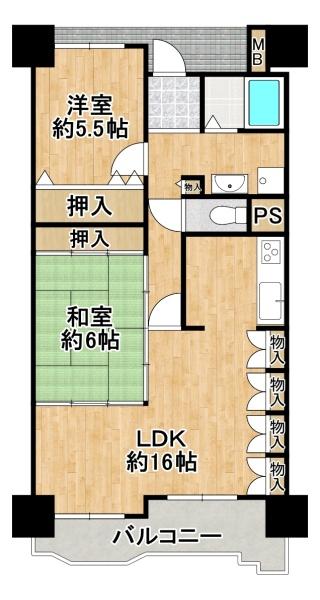 グリーンスクエア新北島1号棟