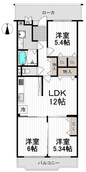 藤井寺グリーンハイツ1号棟