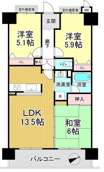 イトーピア金剛東グランヒルズ