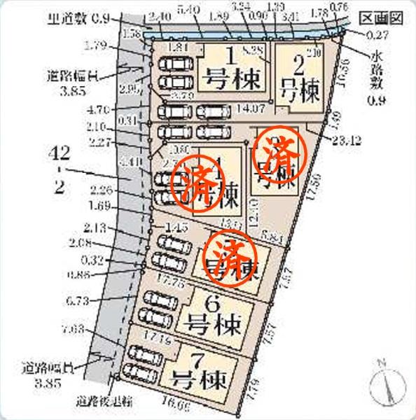 富田林市錦織北2丁目6号棟　新築戸建