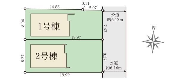 羽曳野市羽曳が丘西2丁目2号棟　新築戸建