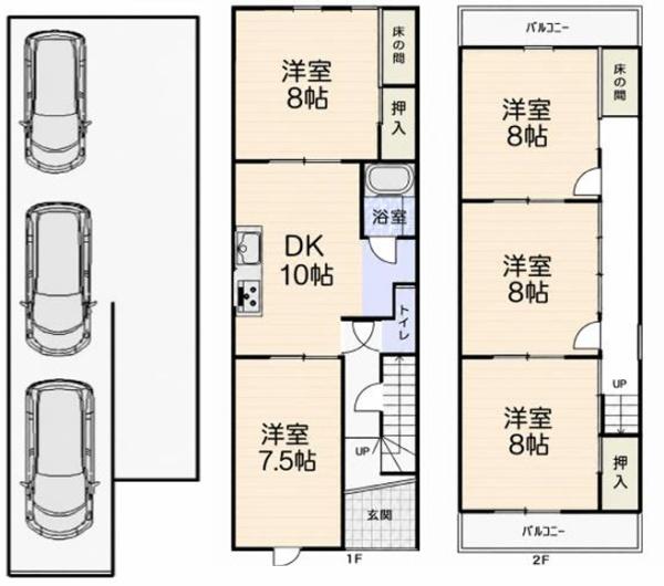 堺市堺区三条通　中古戸建