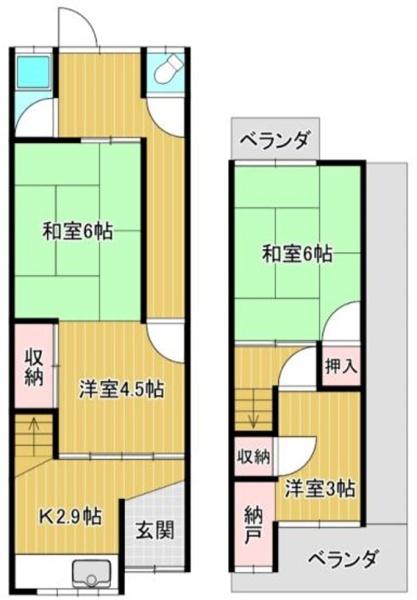 堺市西区浜寺諏訪森町中1丁　中古テラス