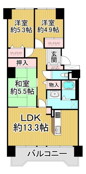 藤和さやまハイタウンB棟