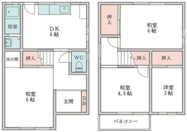羽曳野市南恵我之荘3丁目　中古戸建