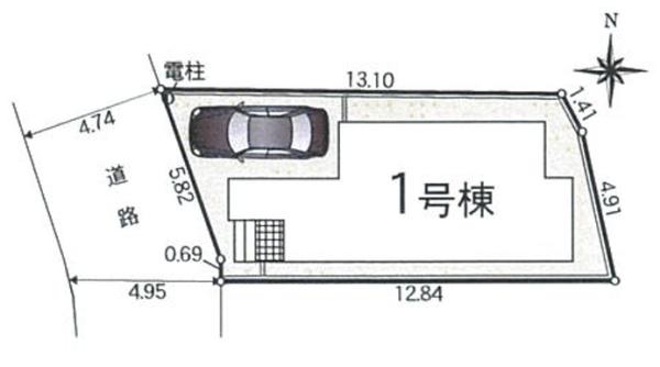 羽曳野市高鷲2丁目1号棟　新築戸建