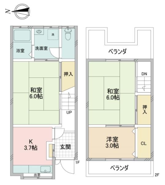 松原市天美東7丁目　中古テラス