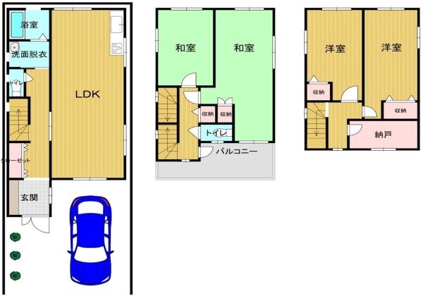 堺市西区上　中古戸建