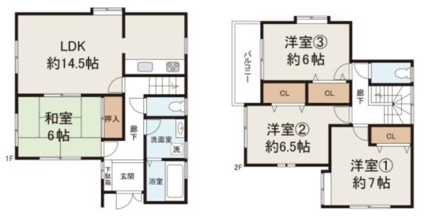 堺市中区大野芝町の中古一戸建て