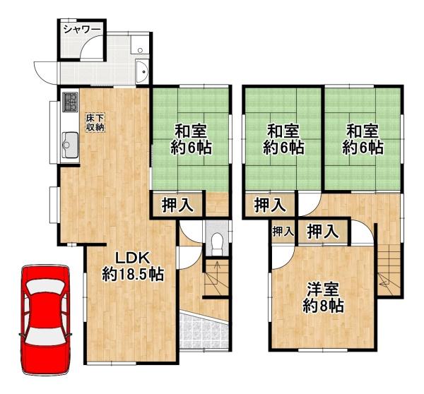 泉大津市松之浜町１丁目の中古一戸建て