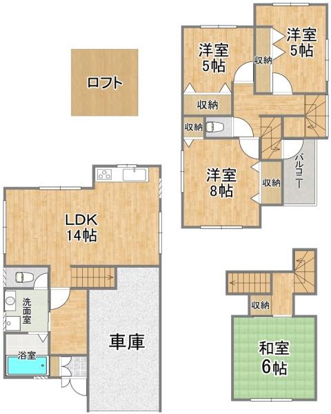 堺市北区東浅香山町２丁の中古一戸建て