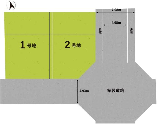 藤井寺市梅が園町1号地 売土地