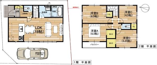 堺市東区引野町1丁　新築戸建