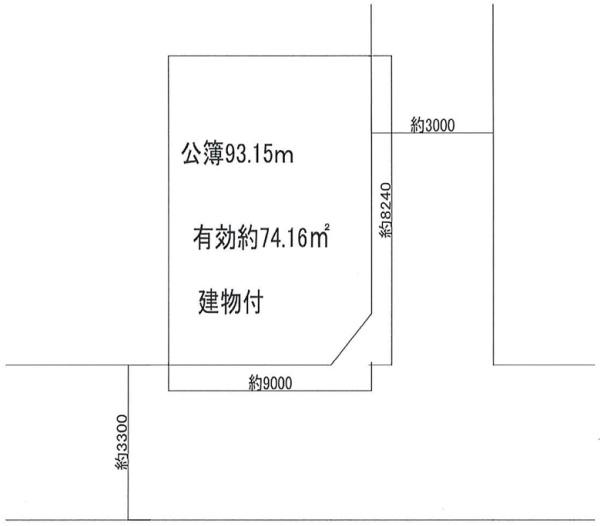 松原市岡2丁目　売土地