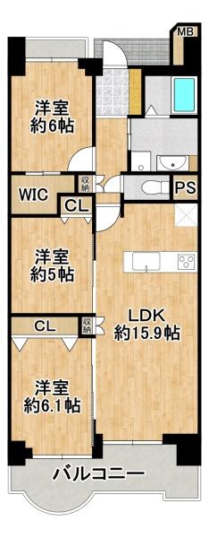 グリーンスクエア新北島1号棟