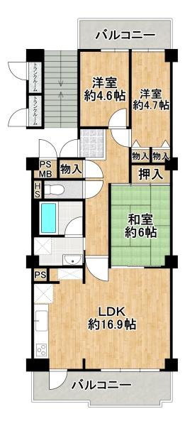 グリーンヒル北野田スカイハイツ